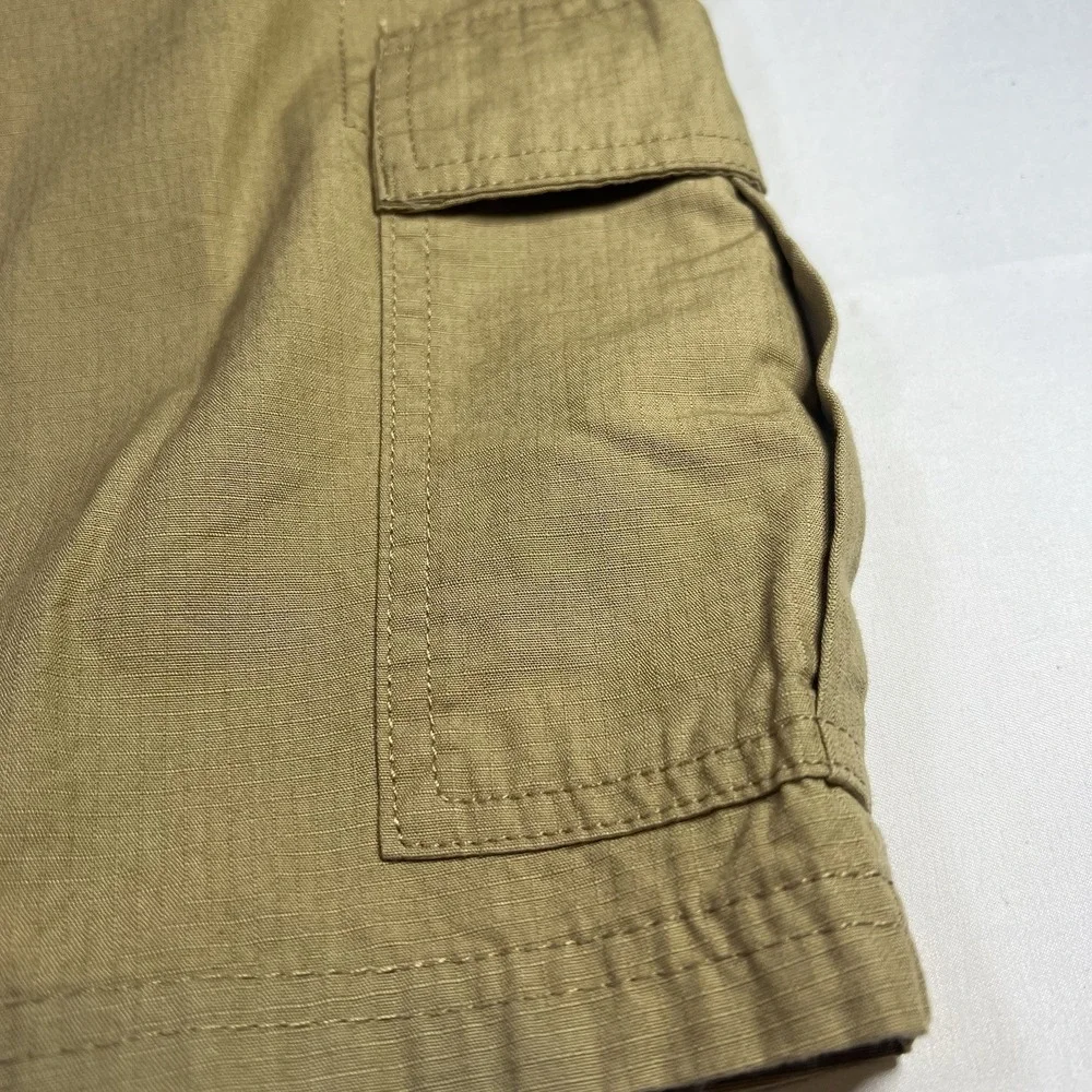 NWT CHILDREN'S PLACE BOYS SIZE‎ 14H KHAKI CARGO UNIFORM SHORTS ADJUSTABLE WAIST